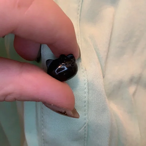 Mint Hello‎ Kitty Collared Top Torrid size 1 - Picture 5 of 7